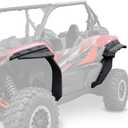 SAUTVS XXL Fender Flares for Kawasaki Teryx KRX 1000, Front Rear Extended Mud Flaps Mud Guards Extension for Kawasaki Teryx KRX 1000 2020-2025 Accessories(Replace #99994-1324)