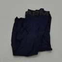 Under Armour Men's HeatGear 3/4 Leggings (Large, Midnight Navy (410)/White)