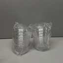 ANVAVO 12 Pieces 4.7 inch Christmas Clear Plastic Fillable Ball Ornaments DIY Craft Transparent Baubles Shatterproof Christmas Tree Hanging Ornaments for Xmas New Years Birthday Wedding Home Decor