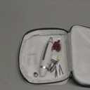 Beurer MP62 Professional Nail Drill Kit, Portable Electric File Machine with 10 Attachments & 10 Sanding Bands, Efile Dremel for Acrylic Gel Manicure and Pedicure, LED Light, with Storage Case