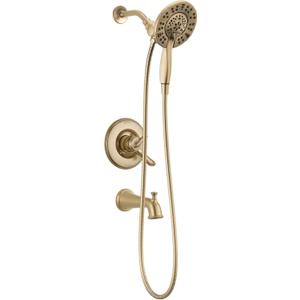 Delta T17494-CZ-I Linden Shower Faucet, Without Rough, Champagne Bronze
