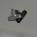 2 Pack 3 Inch Stainless Steel Black Chip Clips Bag Clips Large Clips for Food Packages,Food Clip Kitchen Clips for Snack,Home&Office Clips for Paper,Strong Metal Chip Snack Clips Heavy Duty. Black and Grey