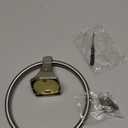 Hand Towel Holder for Bathroom Kitchen Brushed Nickel Towel Ring Towel Hanger Stainless Steel and Zinc Alloy Wall Mount