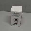 2K Pan/Tilt Security Camera, WiFi Indoor Cameras for Home Security with AI Motion Detection, Pet/Dog/Baby Camera with Phone App, 2-Way Audio, 24/7, Siren, TF/Cloud Storage (White)