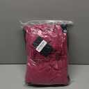 Ficerd 3 Pack Women's Ribbed Thermal Turtleneck Tops Long Sleeve Stretch Shirts Knitted Fitted Lightweight Base Layer (XX-Large, Black, Navy Blue, Fuchsia)