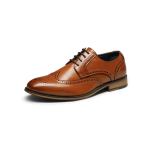 Bruno Marc Men's Lace Up Soft Cap-Toe Formal Dress Shoes Size 5