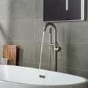 WOODBRIDGE F 0001 F0001BN Faucet, (L) 10 3/4" x (W) 6-1/4" x (H) 43-7/8, Brushed Nickel