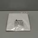 60 x 72 inch Waterproof Fabric Shower Curtain Liner with 3 Large Magnets, 60'' Width Washable Cloth Shower Liner, Bathroom Lighweight Shower Stall Curtain White