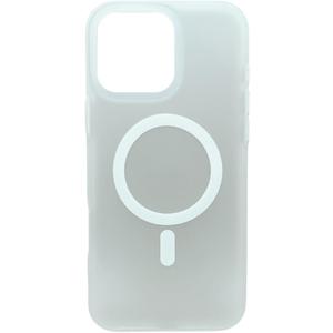 MOCCA Strong Magnetic for iPhone 16 Pro Phone Case, [Compatible with Magsafe][16FT Mil-Grade Drop Protection] Slim Thin Translucent Matte Protective Cover Case for iPhone 16 Pro Case, Frosted White