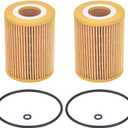 2Pcs Oil Filter Compatible With Mercedes-Benz Freightliner Jeep Dodge Vehicle E350 GL350 ML350 R320 R350 S350 Sprinter 2500 3500 Grand Cherokee 2007-2021, Replace#HU821X 6421800009