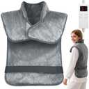 Heating Pad for Neck and Shoulders and Back Pain Relief, 24"x33" Large Heating Pads Christmas Birthday Gifts for Women Men Mom Elderly, Heating Pad for Back Full Body Fast Heat & Washable