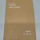 GAGAKU Toddler Carrier Adjustable Padded Sling Portable Ergonomic Baby Holder Carrier with Non-Slip Seat for 6-36 Months Infants & Toddlers (14-35 lbs)-Light Grey