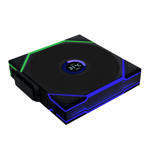 LIANLI 120mm ARGB Case Fan Reverse Blade Model UNI FAN RS TL Wireless 120 BK Triple Pack 2.4GHz Wireless No Cable Management Required Fan Blade by FDB LCP UF-RS-TL120-WLS-3B Japan Authorized Dealer