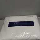 Extra Deep Twin XL Fitted Sheet - Hotel Luxury Single Fitted Sheet Only - Easily Fits 18 inch to 24 inch Mattress - Ultra Soft, Wrinkle & Fade Free w/Extra Deep Pockets - Breathable & Comfy - White