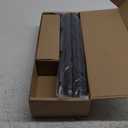 Black Curtain Rods 18 to 120 Inch, Industrial Curtain Rods,Adjustable Length,1 in Diameter Pipe,Wall or Ceiling Mounted,for Bedroom and Living Room(Black 18 to 120)