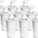 Water Filter Replacement Compatible with Brita Water Pitchers and Dispensers, by DESENRUIS for Classic 35557, OB03, Mavea 107007, Reduce Chlorine and Bad Taste, BPA free, Pack of 9