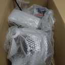 MUMTOP Solar Christmas Outdoor Decoration, Solar Powered Snowman Wind Spinner with LED Lights for Holiday, Party, Xmas, Yard, Garden