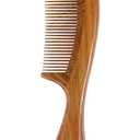 Louise Maelys Wood Hair Comb Fine Tooth Anti-static Hair Combs for Thick Hair