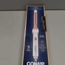 Conair Double Ceramic 3/4-Inch Curling Iron, -Inch Barrel Creates Tight Curls, Hair Curler for Use on Short, Medium, and Long Hair, White (White/Rose Gold)