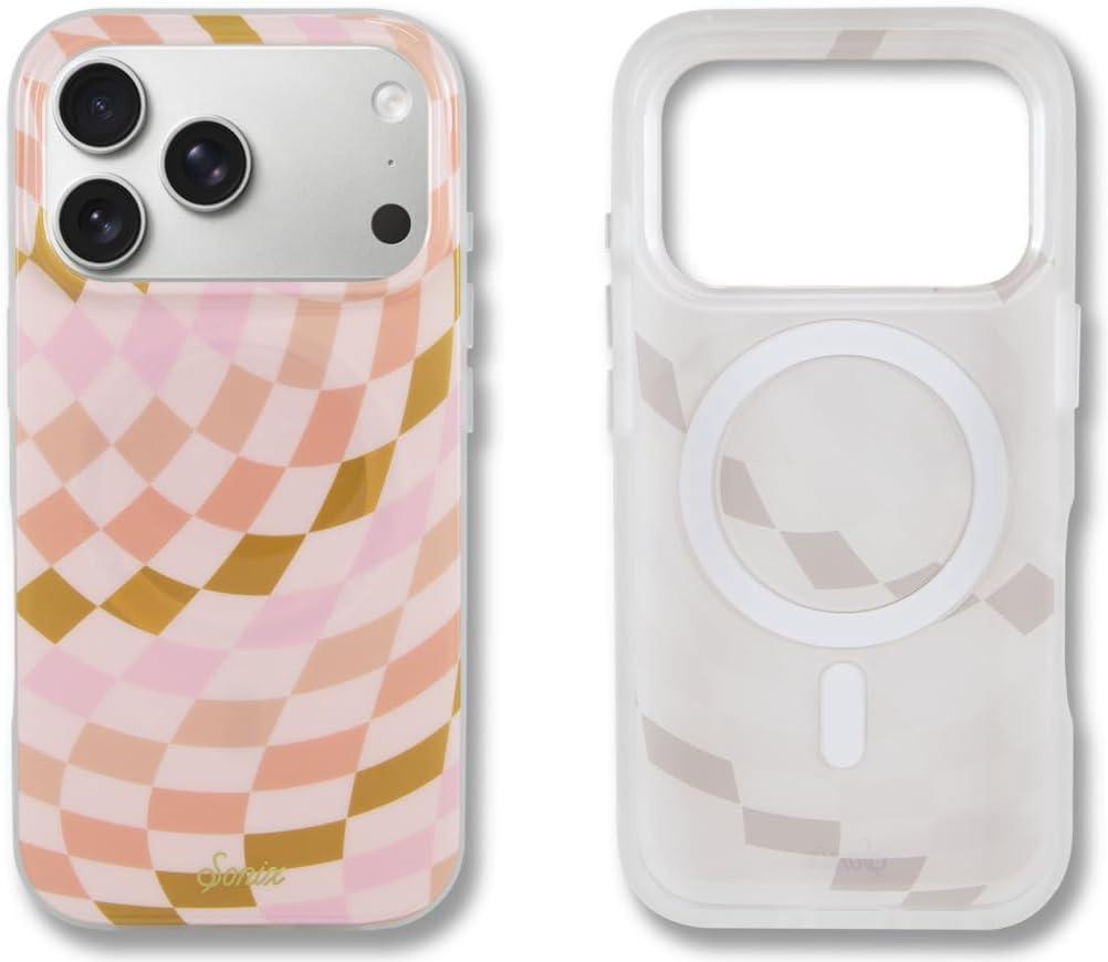 Sonix Case for iPhone 17 Pro | Compatible with MagSafe | 10ft Drop Tested | Checkmate Neutral