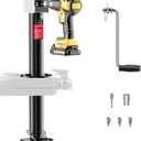 FZZD 5000 lbs A-Frame Trailer Jack, 20-24V Cordless Drill Compatible