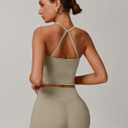 QBGJTD Two Piece Workout Sets For Women Tank Top Matching High Waist Booty Lifting Shorts Gym Yoga Active Wear Outfits (M)