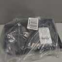 Hahuho Black Sequin Backdrop Curtain, 2PCS 2FTx8FT Glitter Backdrop Curtain for Parties, Christmas, Wedding, Party Decoration2 Panels, 2FT x 8FT, Black