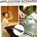 LIOOBO Creative Dulcimer Hammers Ebony Practice Mallets Professional Dulcimer Accessories Musical Instrument