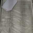 xixi-home Parrot Cage,Metal Bird Cage Ornamental Cage -with Play Top and Wheel,Large Birdcage Flight Cages for Outdoors for Parakeet,Lovebirds,Cockatiels(Type A - White) (46*46*77cm)