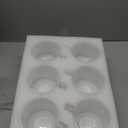 12 Pack Glass Coffee Mugs with Handles, 12 Ounces Glass Breakfast Mugs Bulk, Clear Tea Cups for Hot/cold Drinks, Glassware Set for Americano, Latte, Cappuccino(Ribbed)