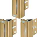 Home Security Door Lock, Door Reinforcement Lock for Kids Safety Child Proof Door Latch for Top Front Door Metal Swinging Inward High Night Door Locks Withstand 800lbs from Inside Swing Door Chain