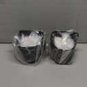 Leather Car Cup Holder Organizer (2-Pack) | Anti-Sag Clip On Drink Cupholder for Back Seat, Car Side Door, Headrest | Premium Extra Automotive Cup Holders for Water Bottles, Tumblers & Coffee Mugs