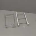 URALFA Fridge Drawer Organizer, Adjustable Refrigerator Drawers for Fruit and Vegetable, Pull Out with Handle, Shelf Holder Storage Box, Fit for Fridge Shelf Under 1.1"