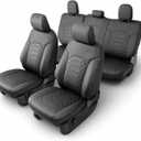 Truck Leather Seat Covers for Ford F150 2015-2026 SuperCrew CrewCab XL XLT