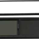 Vertical Sliding Black RV Window for Teardrop, Cargo, Horse Trailer, Marine Camper Window Replacement,42" Wide x 12" Tall
