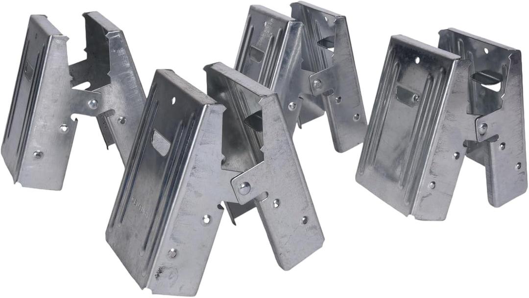 Century Drill & Tool 72994 Saw Horse Brackets, Set of 4, Rust Resistant
