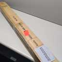 Brushed Nickel Double Curtain Rods, Heavy Duty Double Window Rod 72-144 Inches, 1-Inch Front and 5/8 Inch Back Telescoping Double Drapery Rods with Modern End Cap