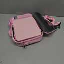 Kids Bento Lunch Box with 8oz Soup Thermo, Water Bottle, Leakproof Lunch Food Containers with 4 Compartment, Kids Insulated Hot Food Jar with Lunch Bag for School(Pink)