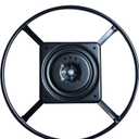 Yoogu Heavy Duty 24" Recliner Chair Sofa Furniture Ring Swivel Base Replacement with 10 Inch Plate (24 inch)