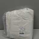 NICETOWN Natural Thick Linen Blend 100% Blackout Curtains 60" Long 2 Panels Set for Bedroom, 34" Wide, Rustic Grommet Thermal Insulated Flax Textured Full Blackout Window Draperies with White Liners