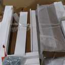 Plank+Beam Modern Rectangular Side Table with Shelf, 25", Solid Wood Narrow End Table for Living Room with Storage, Compact Bedside Table for Small Spaces, Pecan Wirebrush