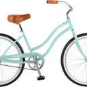 Retrospec Chatham 20 & 24 Inch Beach Cruiser Girls & Boys Bike for Kids Ages 6-11 with Coaster Brake - Single Speed Bicycle Adjustable Seat & Handlebars, Cushioned Saddle