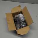 Enenes 4Pack 2" Heavy Duty Ball Caster Wheels with Antique Brass Finish Swivel Stem Casters Replacement Set for Furniture, Carts, Toolbox Includes 4 Stem Sockets