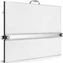 18" x 24" Portable Drafting Board Drawing Board for Artists Designers Easily Adjustable Drafting Table with Ruler and Parallel Motion Bar Architecture Tool for Drawing Sketching Painting