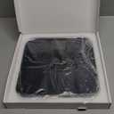 Smart Scale with Large Color Display, Digital Bathroom Scale for Body Weight BMI Muscle Mass, 25 Composition, Body Fat Scale with Heart Rate, 11.8" Large Platform, 400 lbs (Black)