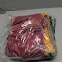 5 Pack Dog Diapers Male Reusable, Premium Belly Bands for Dogs, High Absorbing Male Dog Pee Wraps for Doggie in Incontinence or Excitable Urination Red XXL