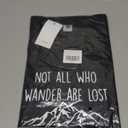 YITAN Women Cute Tees NOT All WHO Graphic Crewneck T-Shirts (XX-Large, Black)