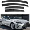 IG Window Visors Fit for 2019-2025 Lexus ES300h ES350, Out-Channel Rain Guards Vent Wind Deflectors 4PC, Car Accessories for 2019-2025 Lexus ES Series
