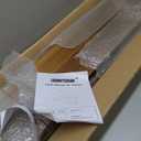 ROGMARS 48 Inches Long Walnut Floating Shelves,Rustic Solid Wood Farmhouse Wall Shelves with Invisible Brackets for Bathroom, Living Room, Bedroom, Kitchen Set of 2