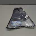 WinWeal Soft Dog Cone Collar for Dogs After Surgery, Transparent Breathable Pet Recovery Collar for Large Medium Dogs, Adjustable Dog Cone Collar, Elizabethan Collar (L, Black) (L (Neck: 15.4-17.3"))